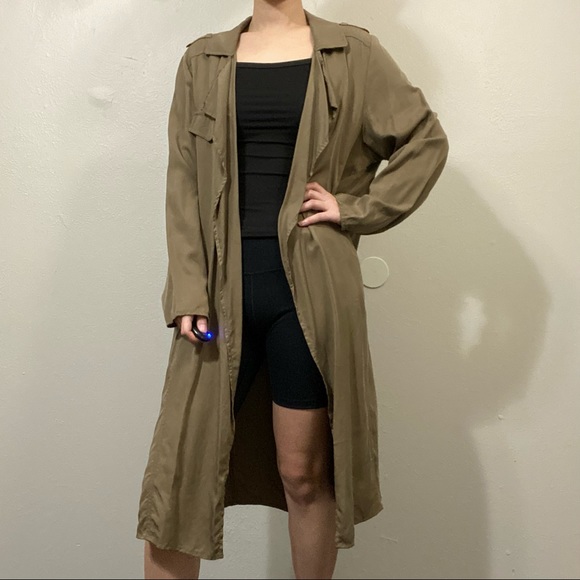 oversized trench coat - Picture 2 of 16